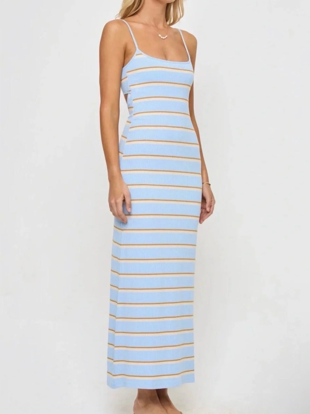 LSPACE Ribbed Maxi Dress - Picture 1 of 5